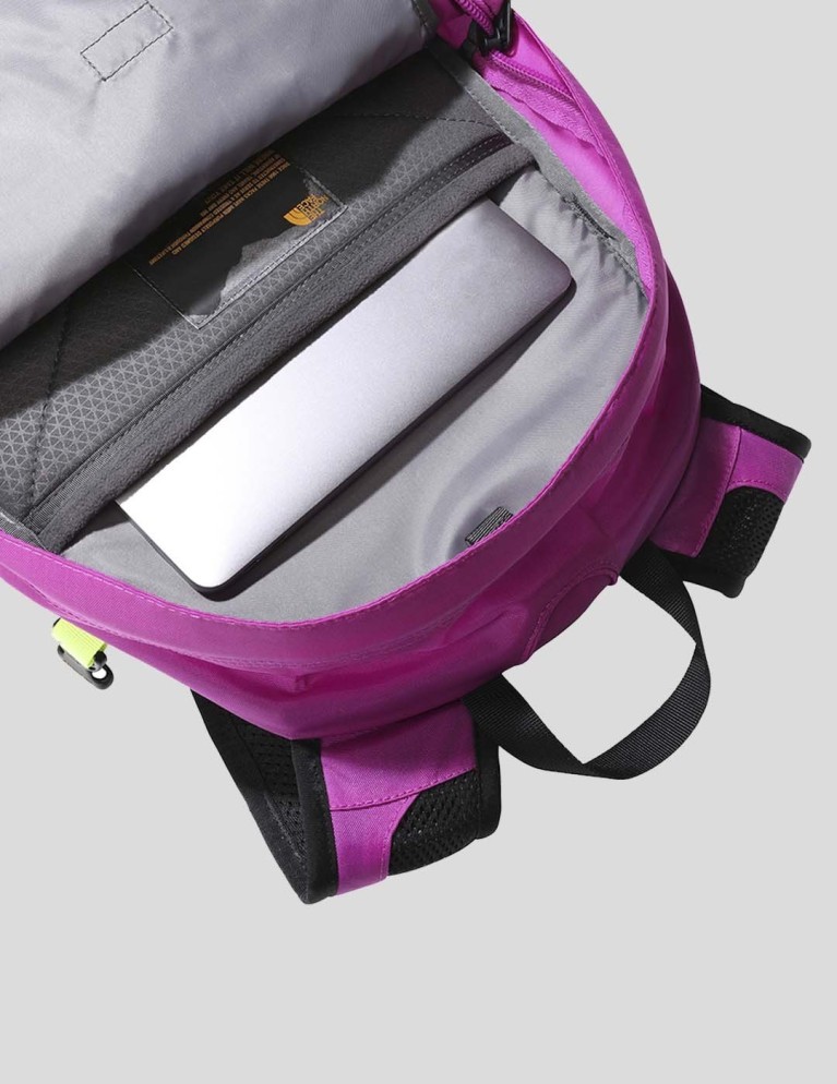 Mochila THE NORTH FACE hot shot se purple cactus flowe/led yellow